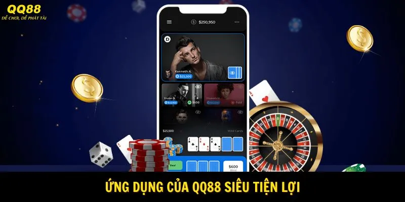 Ứng dụng của QQ88 siêu tiện lợi